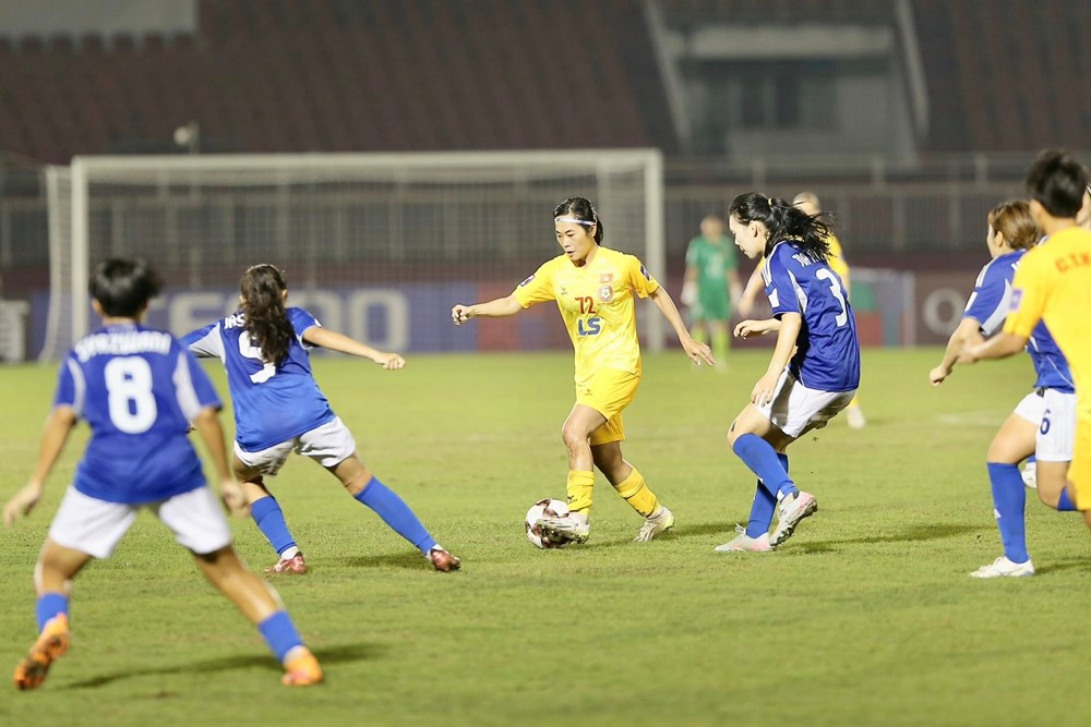 CLB nữ TP.HCM hoàn thành mục tiêu đầu tiên tại “Cúp C1 châu Á” - Ảnh 1. CLB nữ TP.HCM hoàn thành mục tiêu đầu tiên tại “Cúp C1 châu Á” - Ảnh 1.