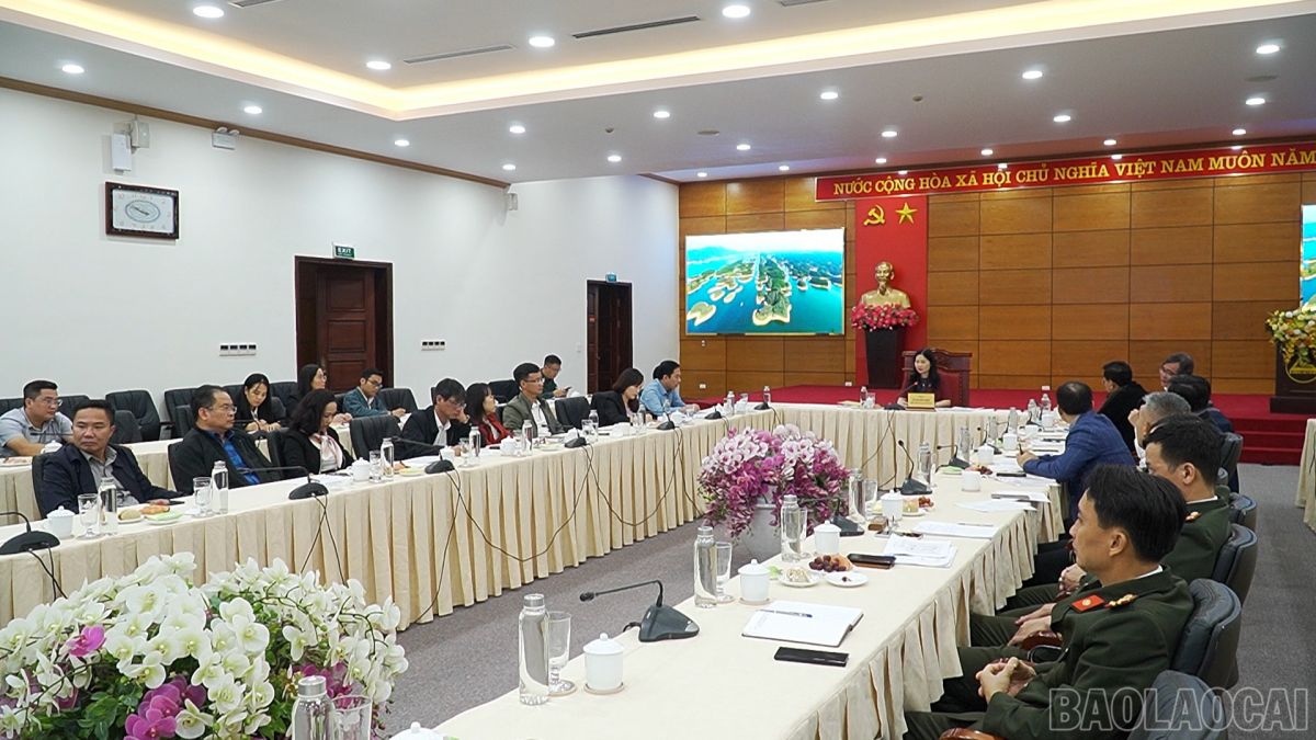 Lào Cai: Rà soát, đánh giá công tác chuẩn bị cho Lễ khai mạc Festival Sông Hồng năm 2025 - Ảnh 1. Lào Cai: Rà soát, đánh giá công tác chuẩn bị cho Lễ khai mạc Festival Sông Hồng năm 2025 - Ảnh 1.