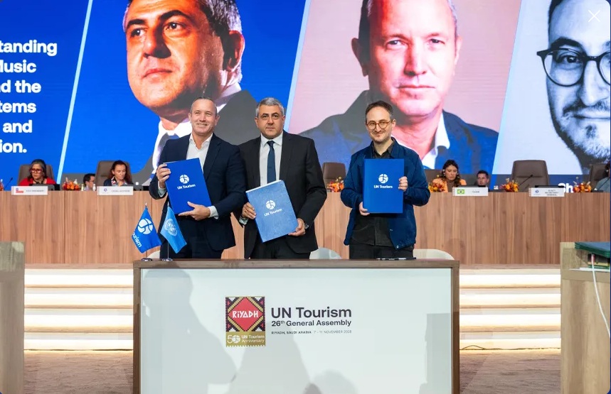 A Organização das Nações Unidas para o Turismo (UNO) estabelece parcerias para promover o turismo musical como motor de inovação e crescimento econômico - Foto 1. UN Tourism hợp tác thúc đẩy du lịch âm nhạc như động lực đổi mới sáng tạo và tăng trưởng kinh tế - Ảnh 1.