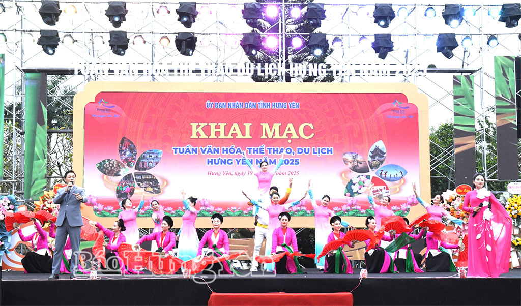 Khai mạc Tuần Văn hóa, Thể thao và Du lịch Hưng Yên năm 2025 - Ảnh 2. Khai mạc Tuần Văn hóa, Thể thao và Du lịch Hưng Yên năm 2025 - Ảnh 2.