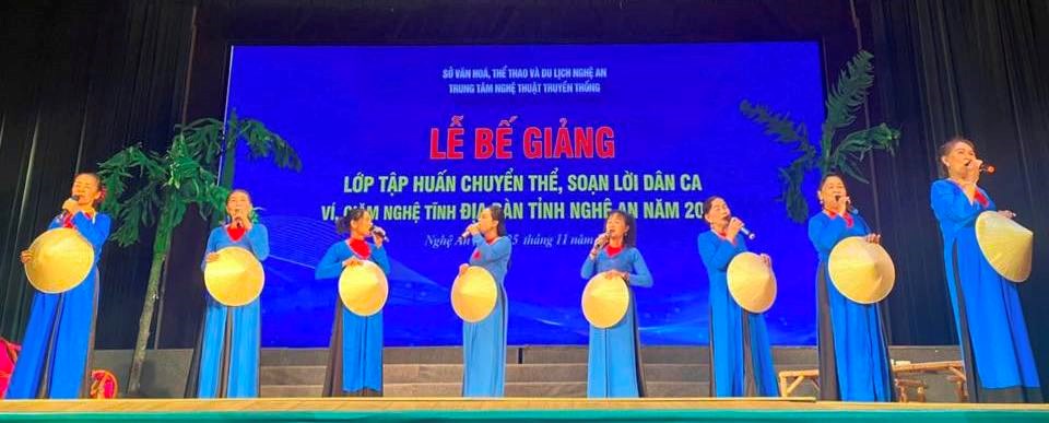 Nghệ An: Thắp lửa sáng tác Ví, giặm từ lớp tập huấn năm 2025 - Ảnh 3.