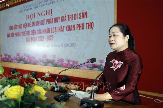 Phú Thọ: Phát triển các sản phẩm du lịch gắn với Hát Xoan theo hướng bền vững - Ảnh 1. Phú Thọ: Phát triển các sản phẩm du lịch gắn với Hát Xoan theo hướng bền vững - Ảnh 1.