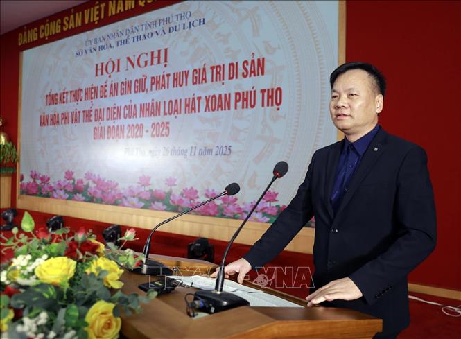 Phú Thọ: Phát triển các sản phẩm du lịch gắn với Hát Xoan theo hướng bền vững - Ảnh 2. Phú Thọ: Phát triển các sản phẩm du lịch gắn với Hát Xoan theo hướng bền vững - Ảnh 2.