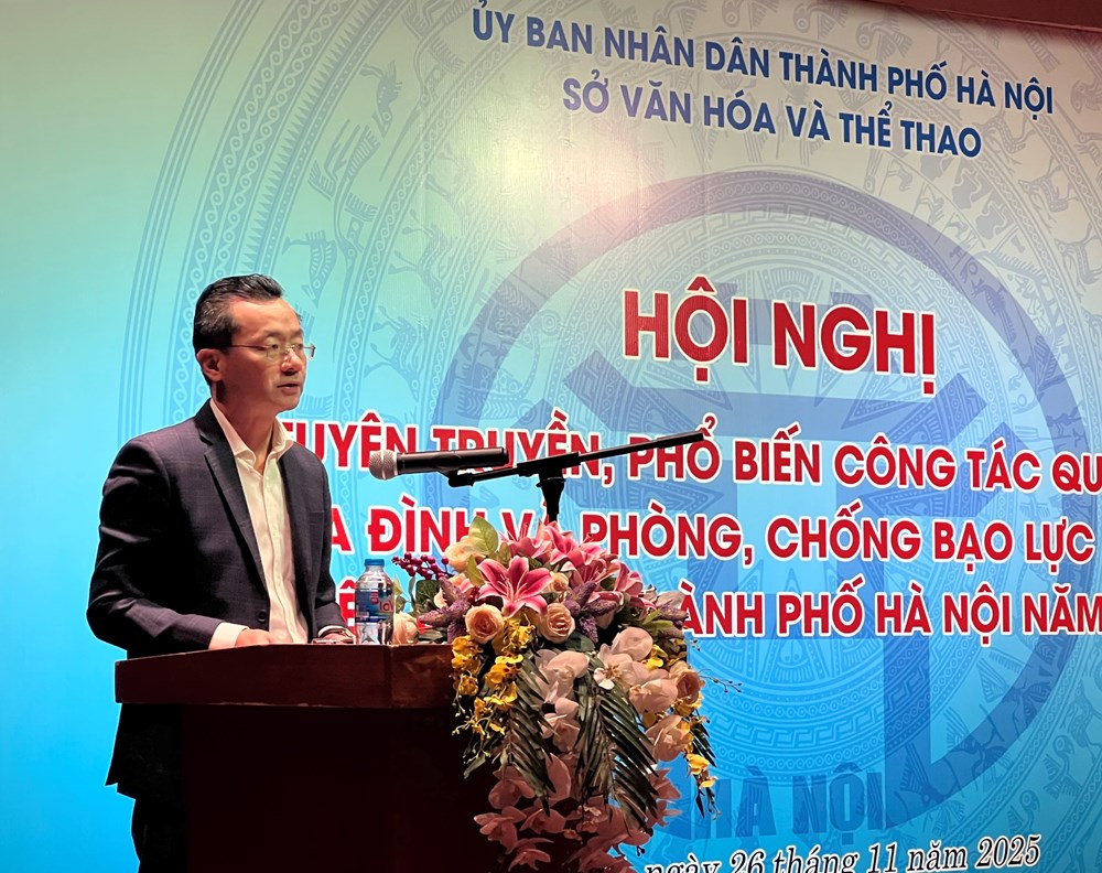Hà Nội: Phổ biến công tác quản lý nhà nước về gia đình và phòng, chống bạo lực gia đình - Ảnh 1.