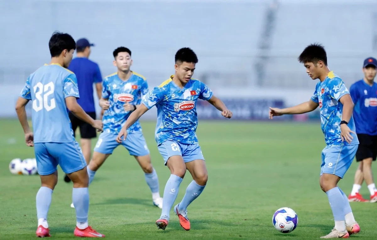 U22 វៀតណាមនឹងផ្លាស់ទីកន្លែងប្រកួតពីខេត្ត Songkhla ទៅបាងកក។ រូបថត៖ VFF U22 Việt Nam sẽ chuyển địa điểm thi đấu từ Songkhla tới Bangkok. Ảnh: VFF