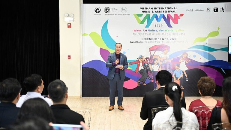 Liên hoan Âm nhạc và Nghệ thuật quốc tế Việt Nam diễn ra tại Thành phố Hồ Chí Minh - Ảnh 2.