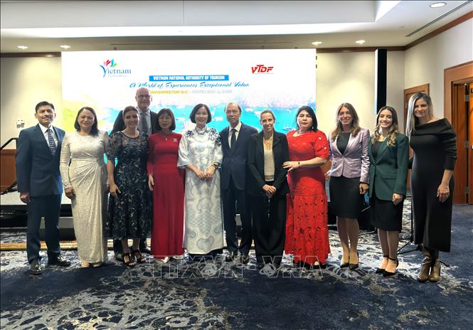 Việt Nam quảng bá du lịch tại Mỹ, mở rộng hợp tác và kết nối doanh nghiệp - Ảnh 1. Việt Nam quảng bá du lịch tại Mỹ, mở rộng hợp tác và kết nối doanh nghiệp - Ảnh 1.