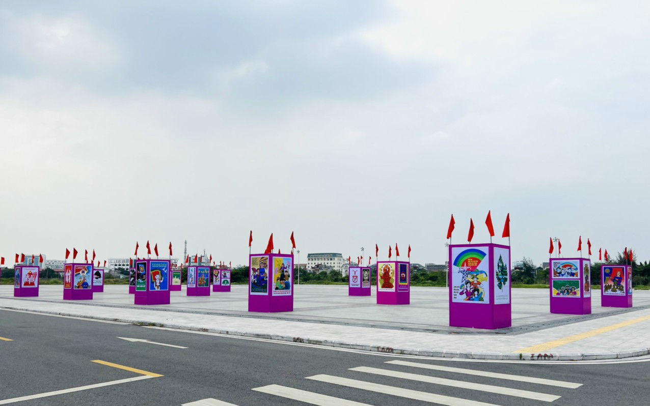 Phối hợp tổ chức tổ chức Liên hoan nghệ thuật quần chúng Khu dân cư toàn quốc và Triển lãm tranh cổ động kỷ niệm 80 năm Ngày Tổng tuyển cử đầu tiên bầu Quốc hội Việt Nam