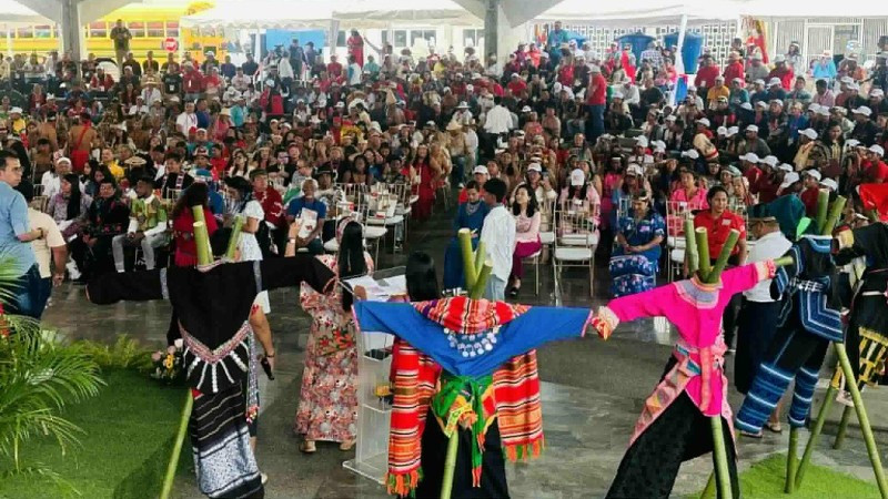 Việt Nam tham dự Hội nghị quốc tế của các dân tộc bản địa vì hòa bình và phát triển tại Venezuela - Ảnh 1. Việt Nam tham dự Hội nghị quốc tế của các dân tộc bản địa vì hòa bình và phát triển tại Venezuela - Ảnh 1.