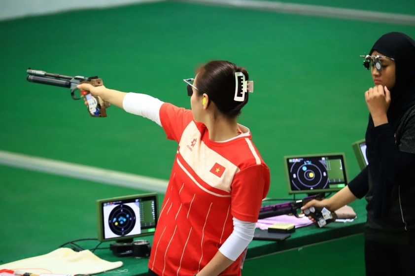 On December 13th, at the 33rd SEA Games: The Vietnamese sports delegation won 5 more gold medals - Photo 1. Ngày thi đấu 13/12 tại SEA Games 33: Đoàn Thể thao Việt Nam có thêm 5 HCV - Ảnh 1.