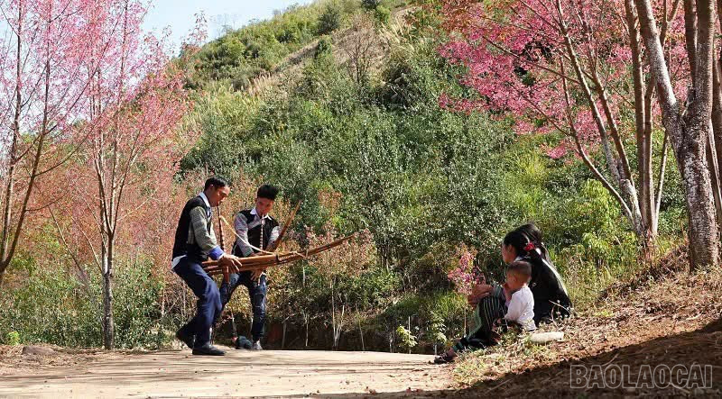 ການທ່ອງທ່ຽວລາວກາຍ: ລະດູໜາວທີ່ຕື່ນຂຶ້ນດ້ວຍງານບຸນສົ່ງທ້າຍປີ - ຮູບທີ 6. Du lịch Lào Cai: Đánh thức mùa đông bằng chuỗi lễ hội cuối năm - Ảnh 6.