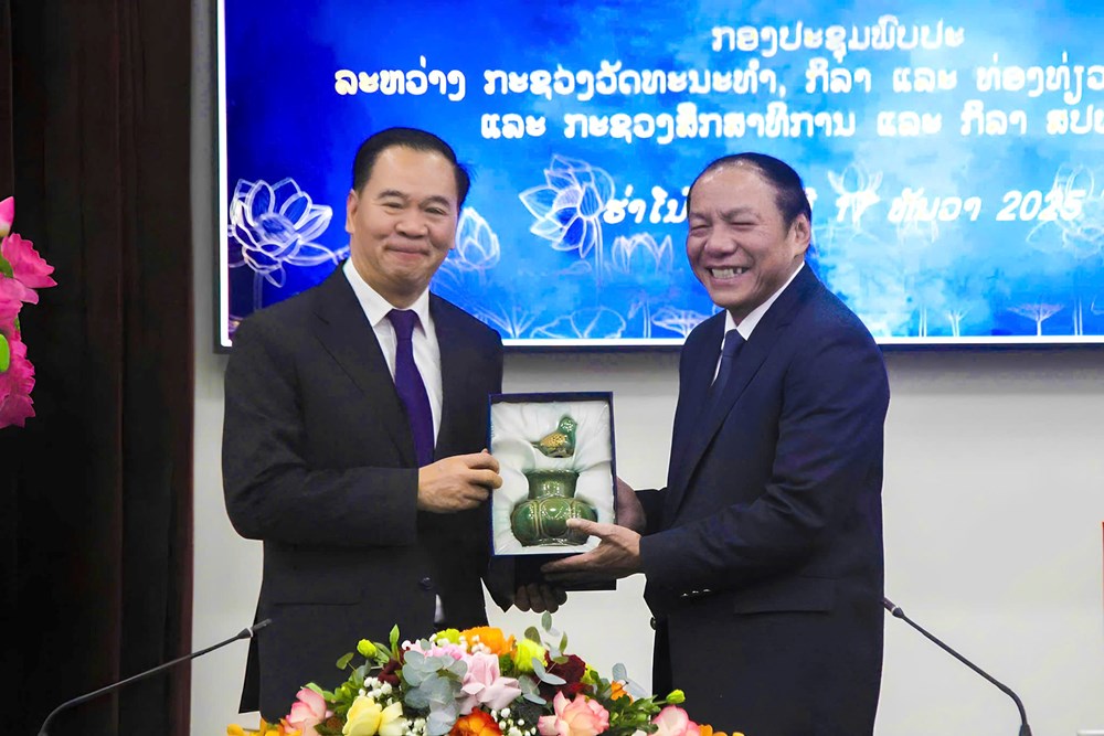 Thúc đẩy hợp tác thể thao, đóng góp vào quan hệ đặc biệt Việt Nam - Lào - Ảnh 4. Thúc đẩy hợp tác thể thao, đóng góp vào quan hệ đặc biệt Việt Nam - Lào - Ảnh 4.