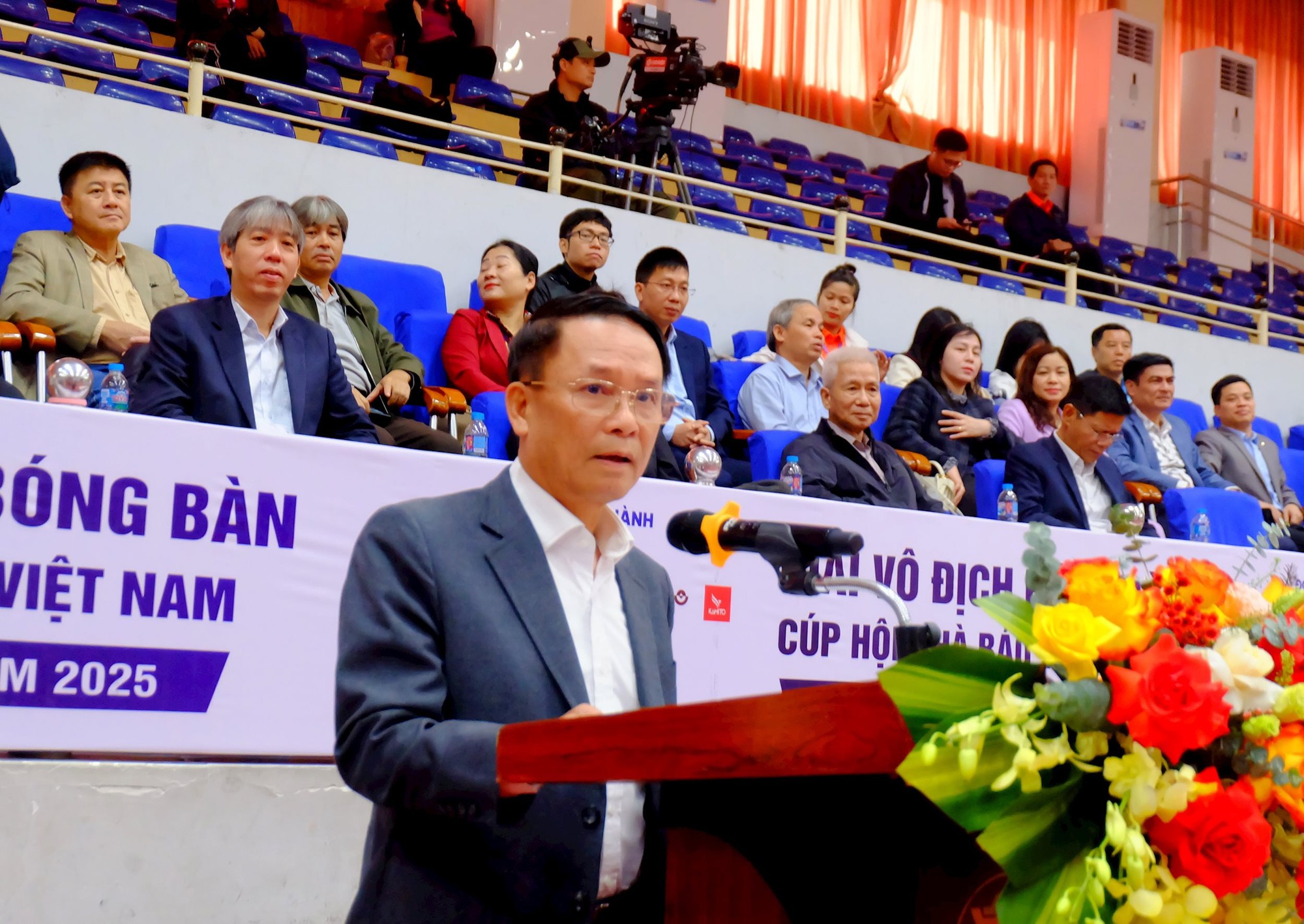 Khai mạc Giải vô địch Bóng bàn Cúp Hội Nhà báo Việt Nam 2025 - Ảnh 2.