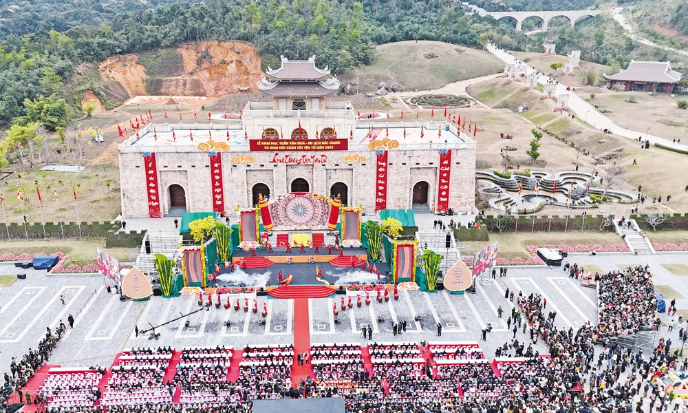 Du khách tới Bắc Ninh tăng 26% so với năm 2024 - Ảnh 1.