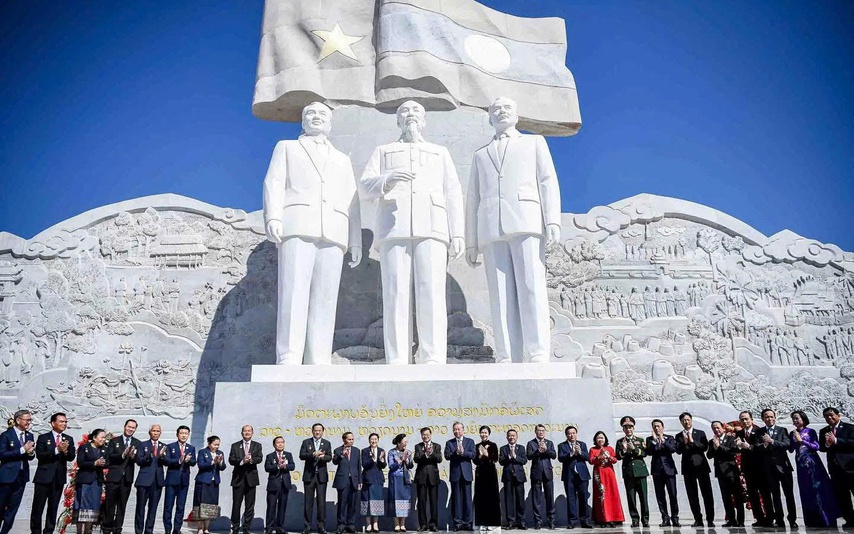 Khánh thành Công viên Hữu nghị Lào-Việt Nam: Biểu tượng mới của quan hệ đoàn kết, hữu nghị vĩ đại Việt Nam-Lào