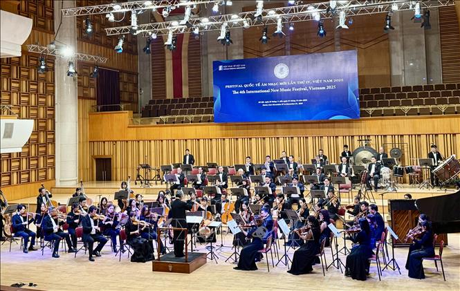 Bế mạc Festival quốc tế Âm nhạc Mới lần thứ IV - Ảnh 1. Bế mạc Festival quốc tế Âm nhạc Mới lần thứ IV - Ảnh 1.