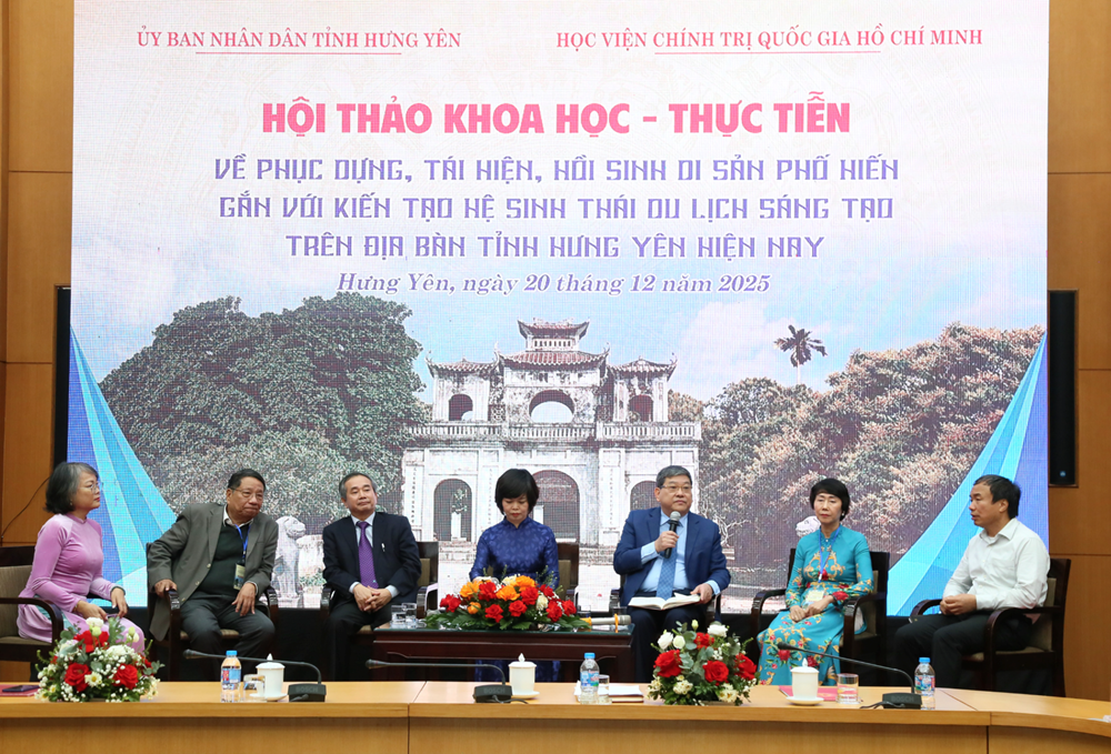 Hưng Yên: Hiến kế phục dựng, hồi sinh di sản Phố Hiến gắn với du lịch - Ảnh 4.