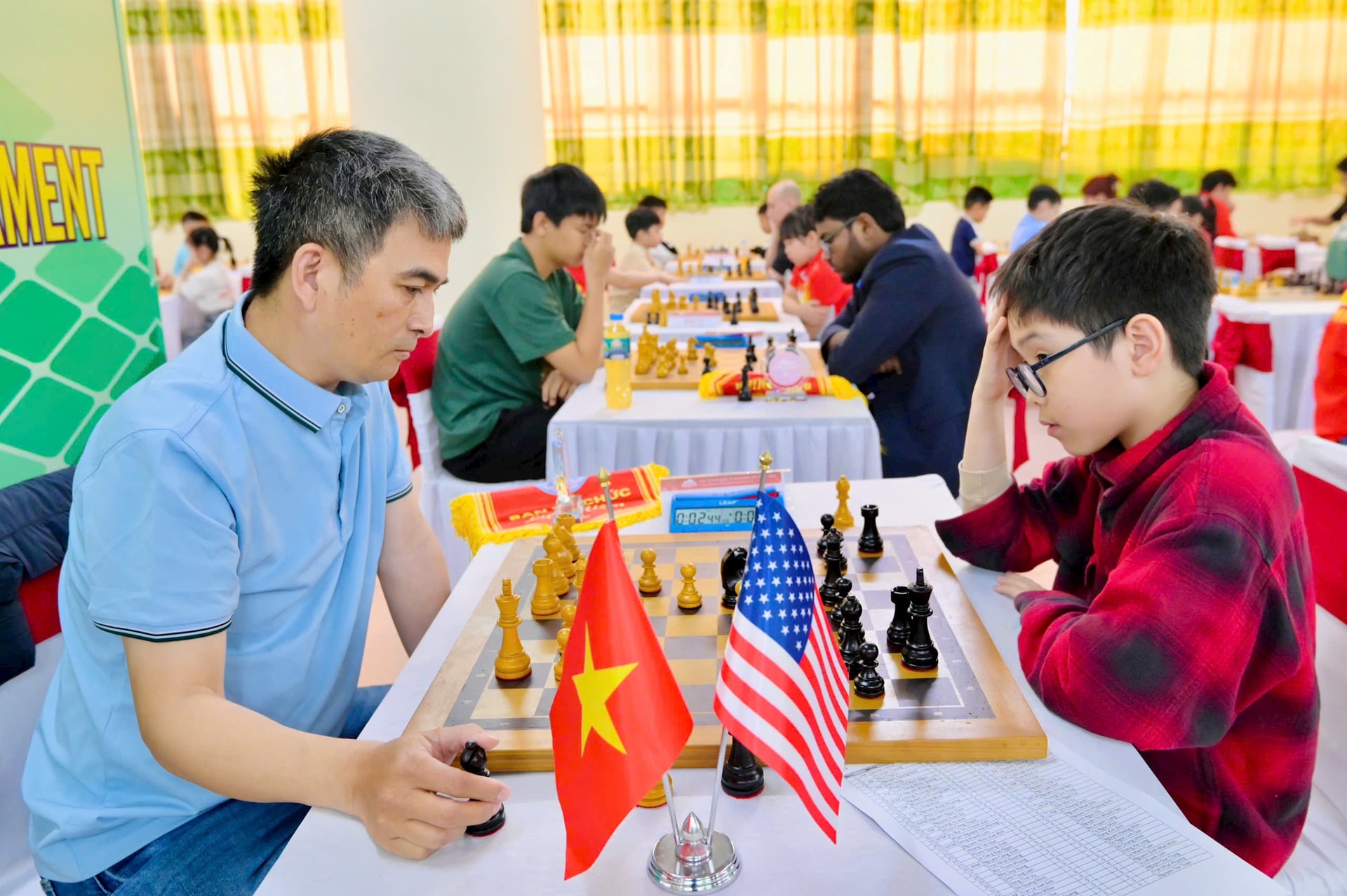 Kỳ thủ 8 nước dự Giải cờ vua Đại Kiện tướng – Kiện tướng quốc tế, Ninh Bình năm 2025 - Ảnh 1.