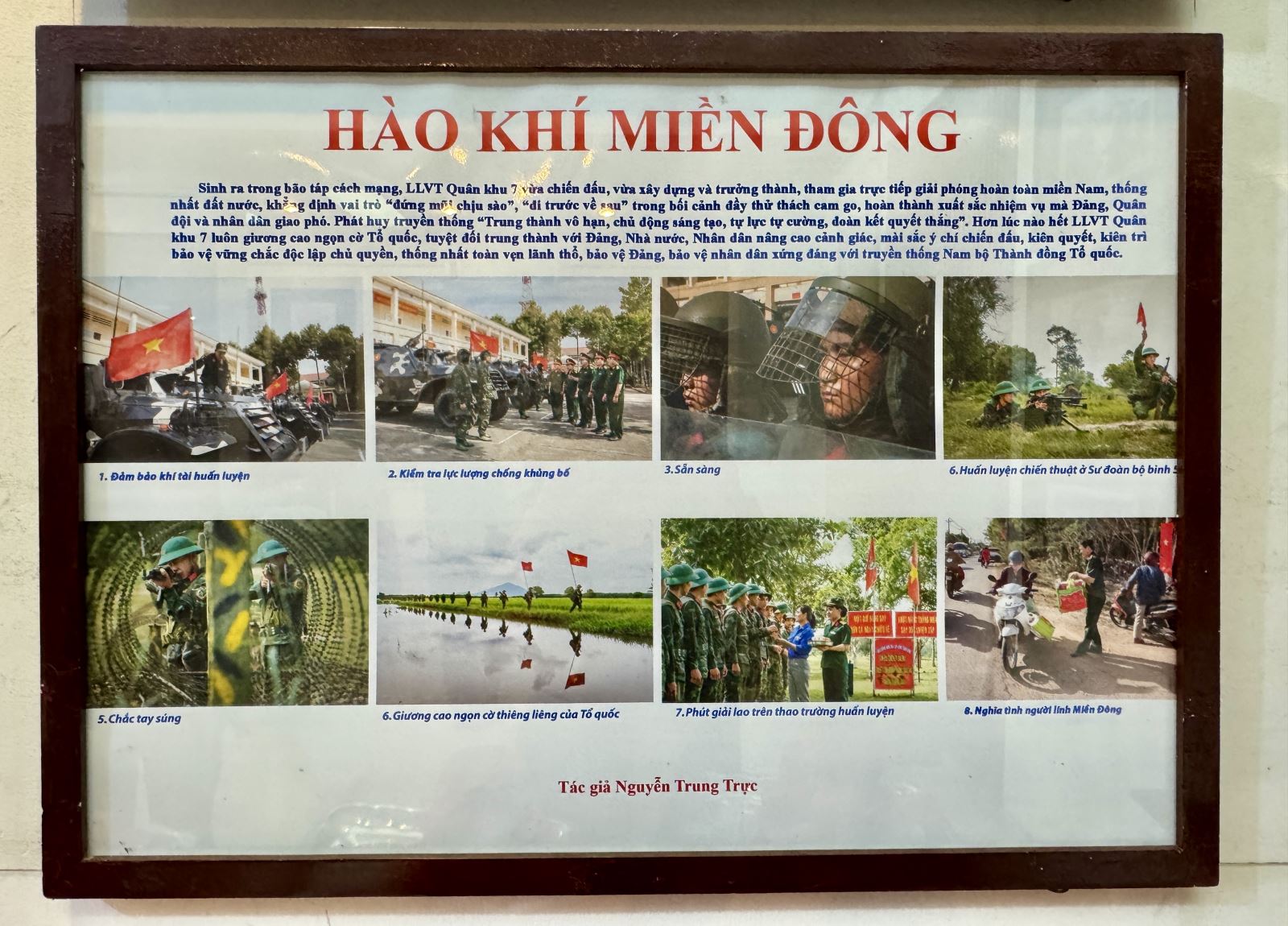 Khai mạc triển lãm ảnh '80 năm hào khí miền Đông' - Ảnh 1.
