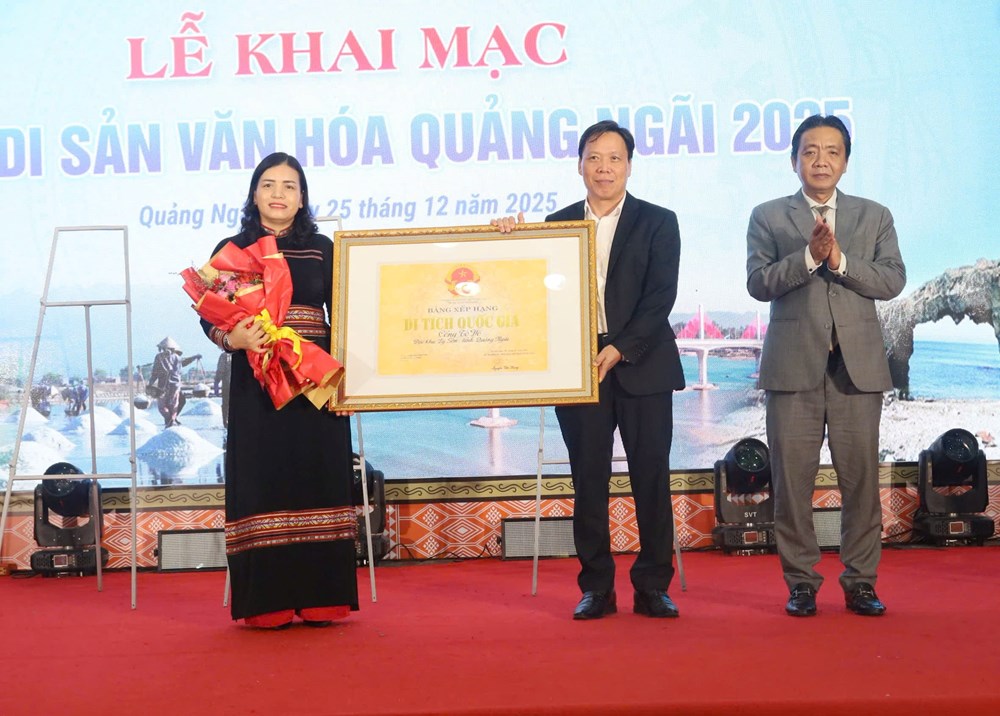 Khai mạc Tuần Di sản Văn hóa Quảng Ngãi 2025 - Ảnh 1.