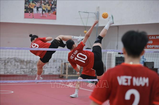 Cầu mây Việt Nam hướng đến các ngôi vị cao nhất tại đấu trường ASIAD - Ảnh 2.