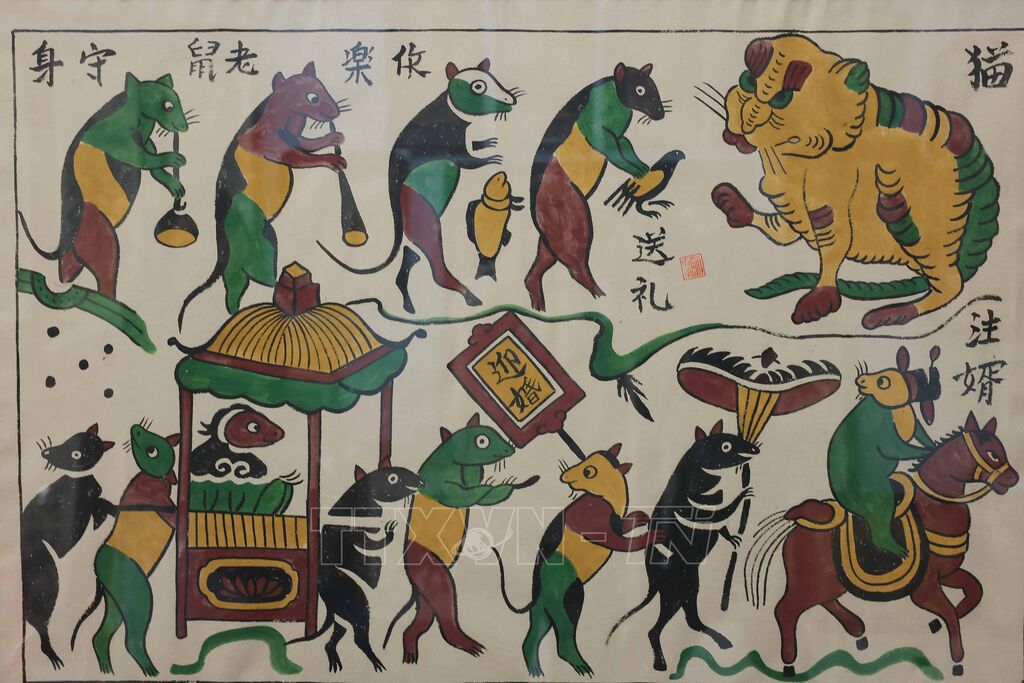 Tranh dó - sức sống mới từ chất liệu truyền thống - Ảnh 1.