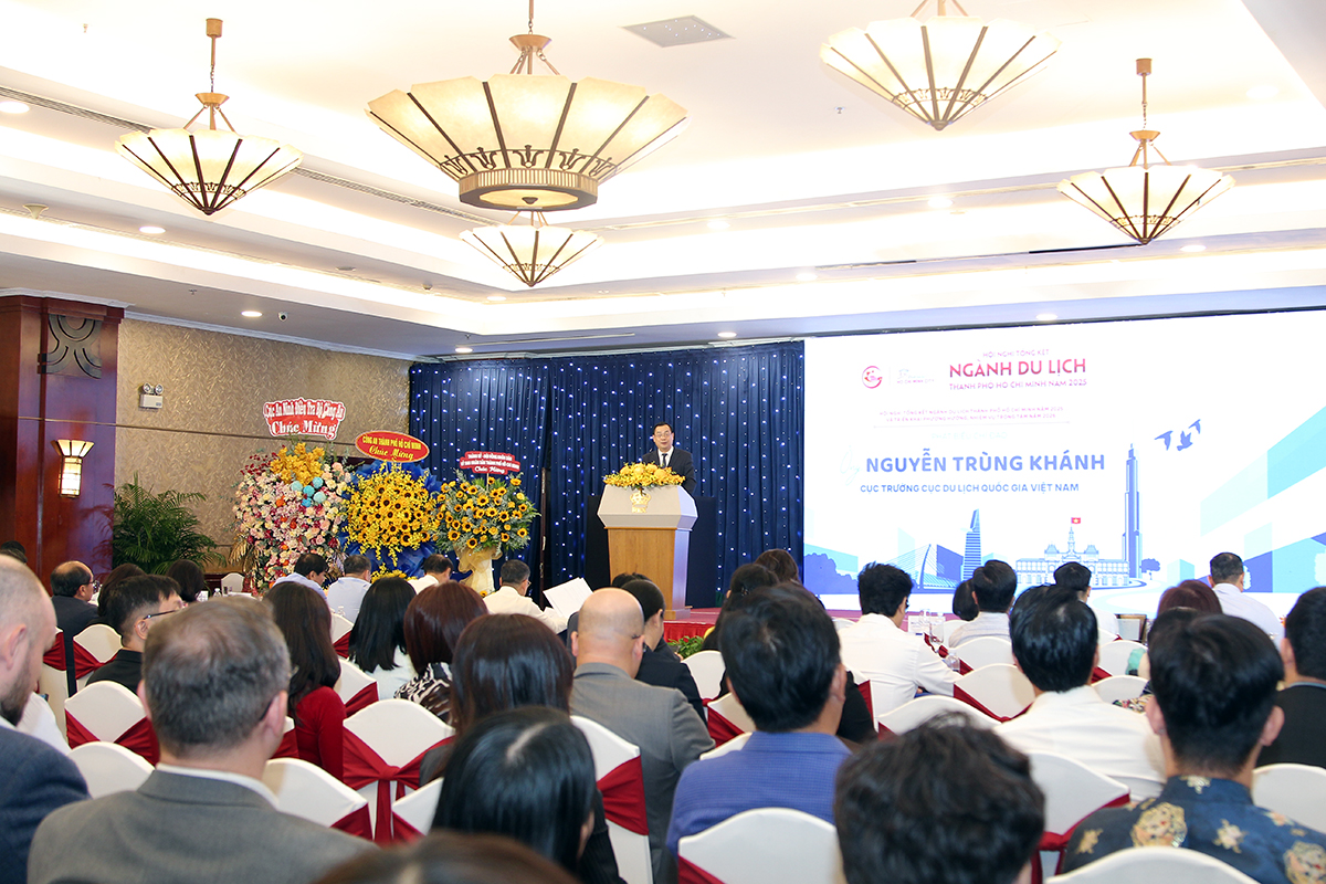 Cục trưởng Nguyễn Trùng Khánh: TP. Hồ Chí Minh khai thác không gian phát triển mới, phát huy vai trò đầu tàu của Du lịch Việt Nam - Ảnh 6. Cục trưởng Nguyễn Trùng Khánh: TP. Hồ Chí Minh khai thác không gian phát triển mới, phát huy vai trò đầu tàu của Du lịch Việt Nam - Ảnh 6.