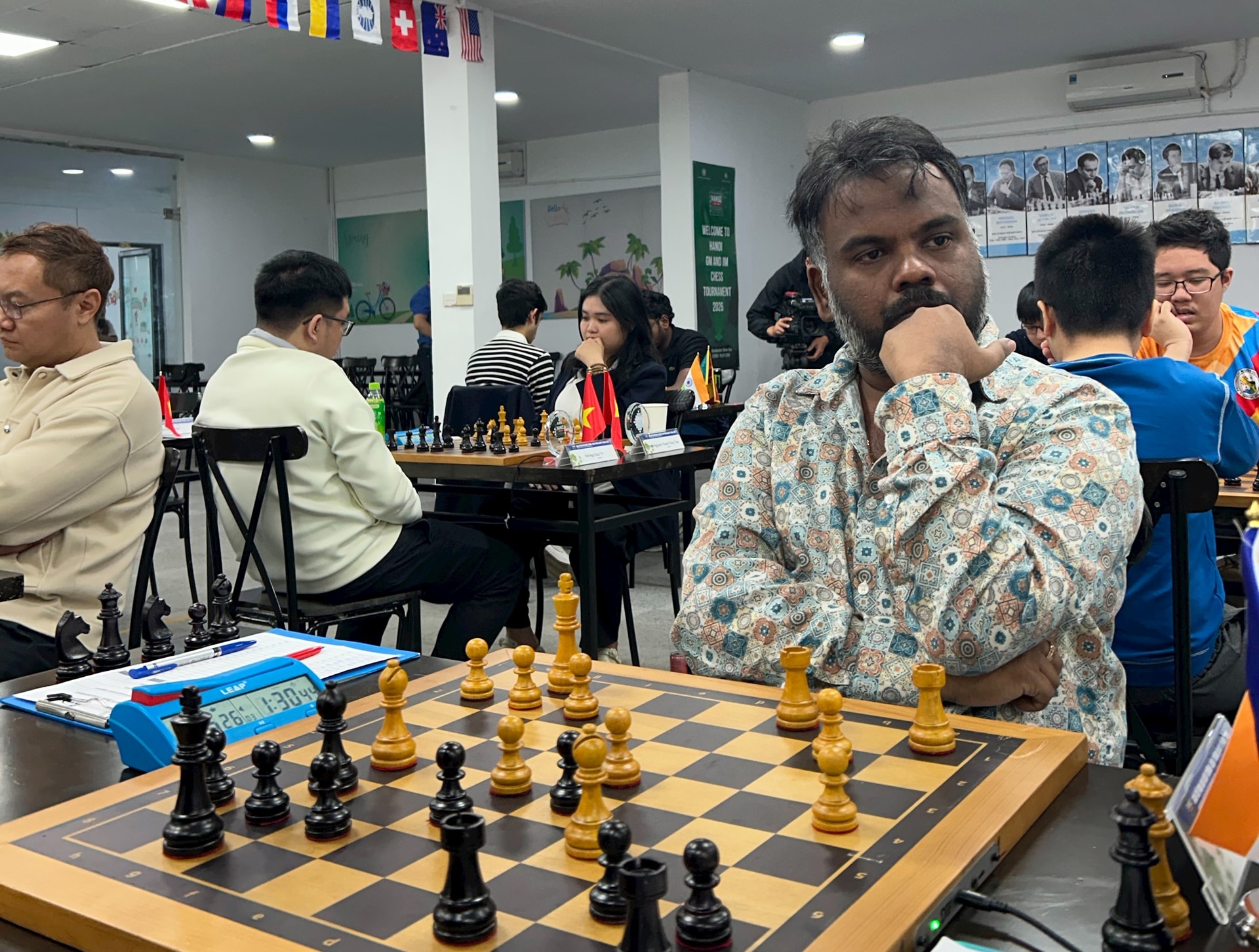 Kỳ thủ từ 9 quốc gia dự giải cờ vua quốc tế Hà Nội năm 2025 - Ảnh 2.