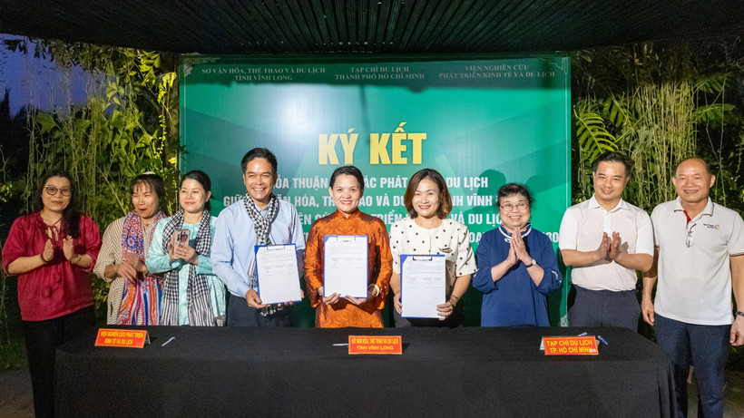 Kết nối không gian xanh, mở nhịp cầu liên kết bền vững cho du lịch Vĩnh Long - Ảnh 1.