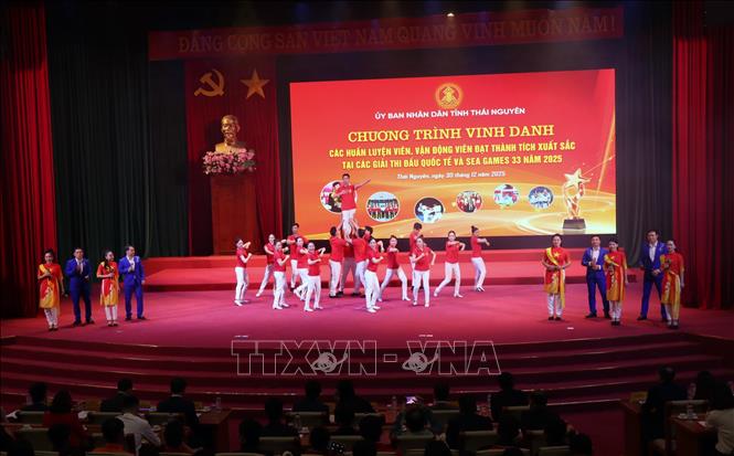 Thái Nguyên: Vinh danh các huấn luyện viên, vận động viên đạt thành tích xuất sắc - Ảnh 3.