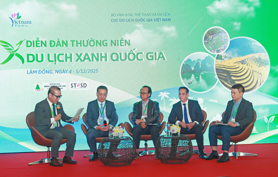 ការអភិវឌ្ឍន៍ទេសចរណ៍បៃតងគឺជាផ្លូវជៀសមិនរួចសម្រាប់អនាគតរុងរឿង និងនិរន្តរភាពនៃឧស្សាហកម្មទេសចរណ៍ - រូបថត ៨. Phát triển du lịch xanh là con đường tất yếu, vì tương lai thịnh vượng, bền vững của ngành Du lịch - Ảnh 8.