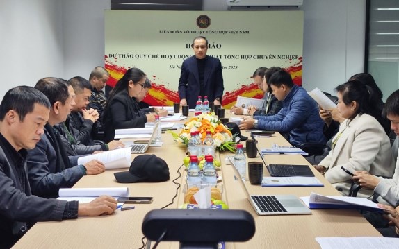 Võ thuật tổng hợp Việt Nam kỳ vọng nhiều đổi thay tích cực trong năm 2025