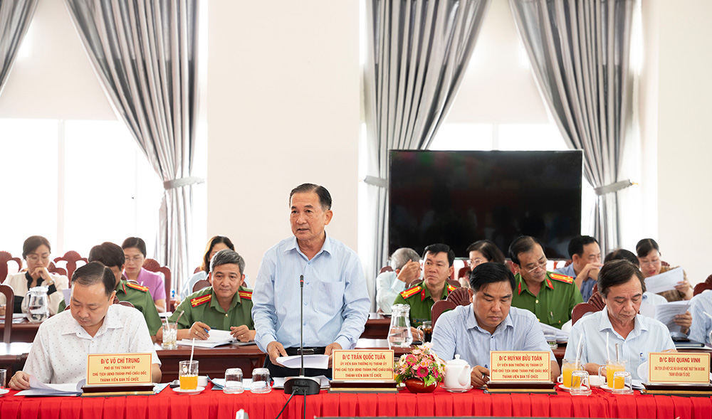 An Giang rà soát, kiểm tra công tác tổ chức Lễ đón bằng UNESCO ghi danh “Lễ hội Vía Bà Chúa Xứ Núi Sam” vào danh mục Di sản văn hóa phi vật thể đại diện nhân loại  - Ảnh 1.