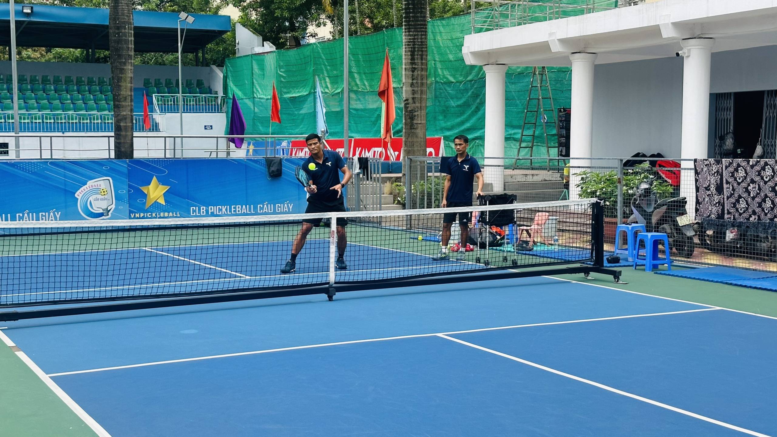 ការប្រកួតក្លឹប Pickleball ខេត្ត Binh Dinh ឆ្នាំ 2025៖ អត្តពលិកជាង 250 នាក់បានចុះឈ្មោះចូលរួម - រូបថត 1. Giải pickleball các CLB tỉnh Bình Định năm 2025: Đã có hơn 250 VĐV đăng ký tham gia - Ảnh 1.
