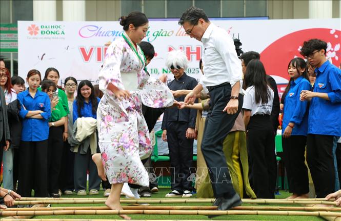 Giao lưu văn hóa Việt - Nhật: Trải nghiệm nhiều chương trình đặc sắc, sinh động - Ảnh 1.