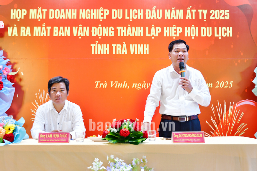 Trà Vinh: Trên 40 doanh nghiệp Du lịch dự họp mặt đầu năm - Ảnh 10.