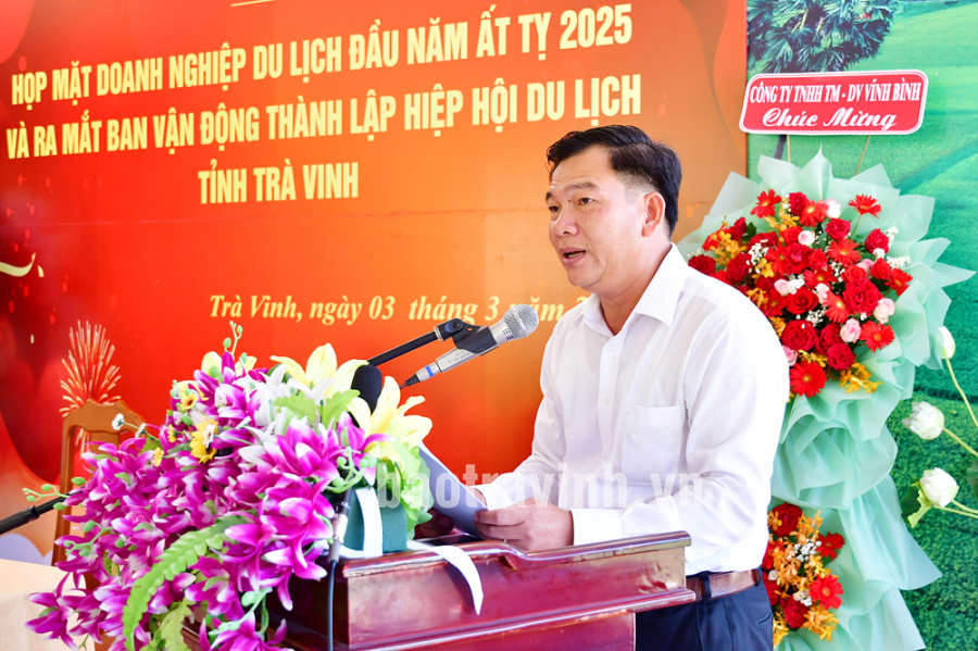 Trà Vinh: Trên 40 doanh nghiệp Du lịch dự họp mặt đầu năm - Ảnh 3.