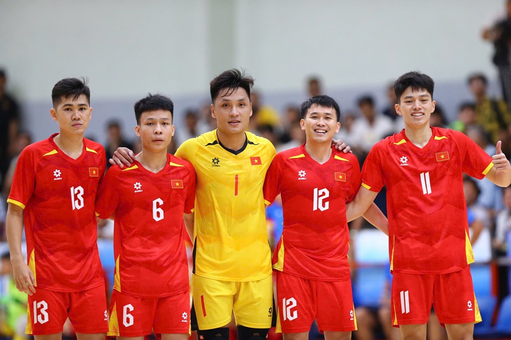 Đội tuyển Futsal Việt Nam thắng liên tiếp 2 trận giao hữu trước Saudi Arabia - Ảnh 2. Đội tuyển Futsal Việt Nam thắng liên tiếp 2 trận giao hữu trước Saudi Arabia - Ảnh 2.