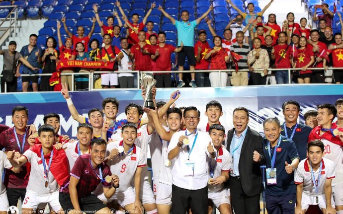 U23 Việt Nam thi đấu giải U23 Đông Nam Á tại Indonesia