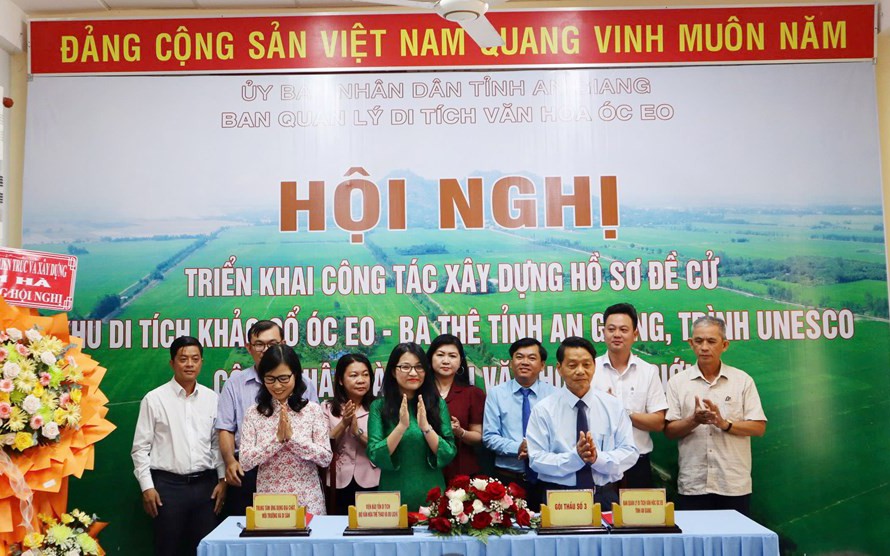 An Giang: Triển khai lập hồ sơ đề cử Khu di tích khảo cổ Óc Eo- Ba Thê trình UNESCO