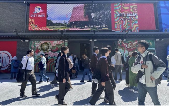 Nhà Triển lãm Việt Nam tại EXPO 2025 Nhật Bản mở cửa đón du khách