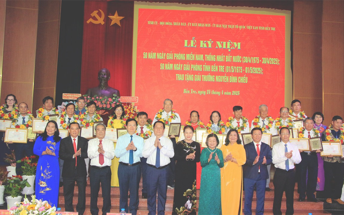 Bến Tre kỷ niệm 50 năm Ngày giải phóng miền Nam, thống nhất đất nước, 50 năm Ngày giải phóng tỉnh Bến Tre