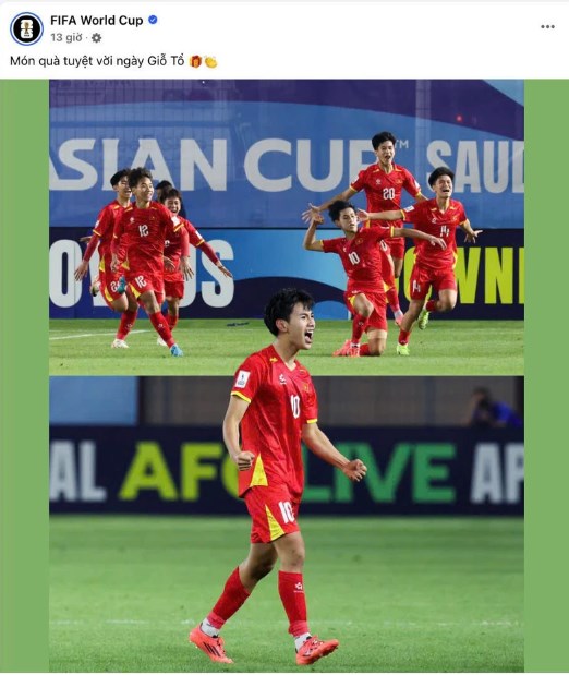 FIFA gửi lời chúc đặc biệt đến U17 Việt Nam - Ảnh 1. FIFA gửi lời chúc đặc biệt đến U17 Việt Nam - Ảnh 1.
