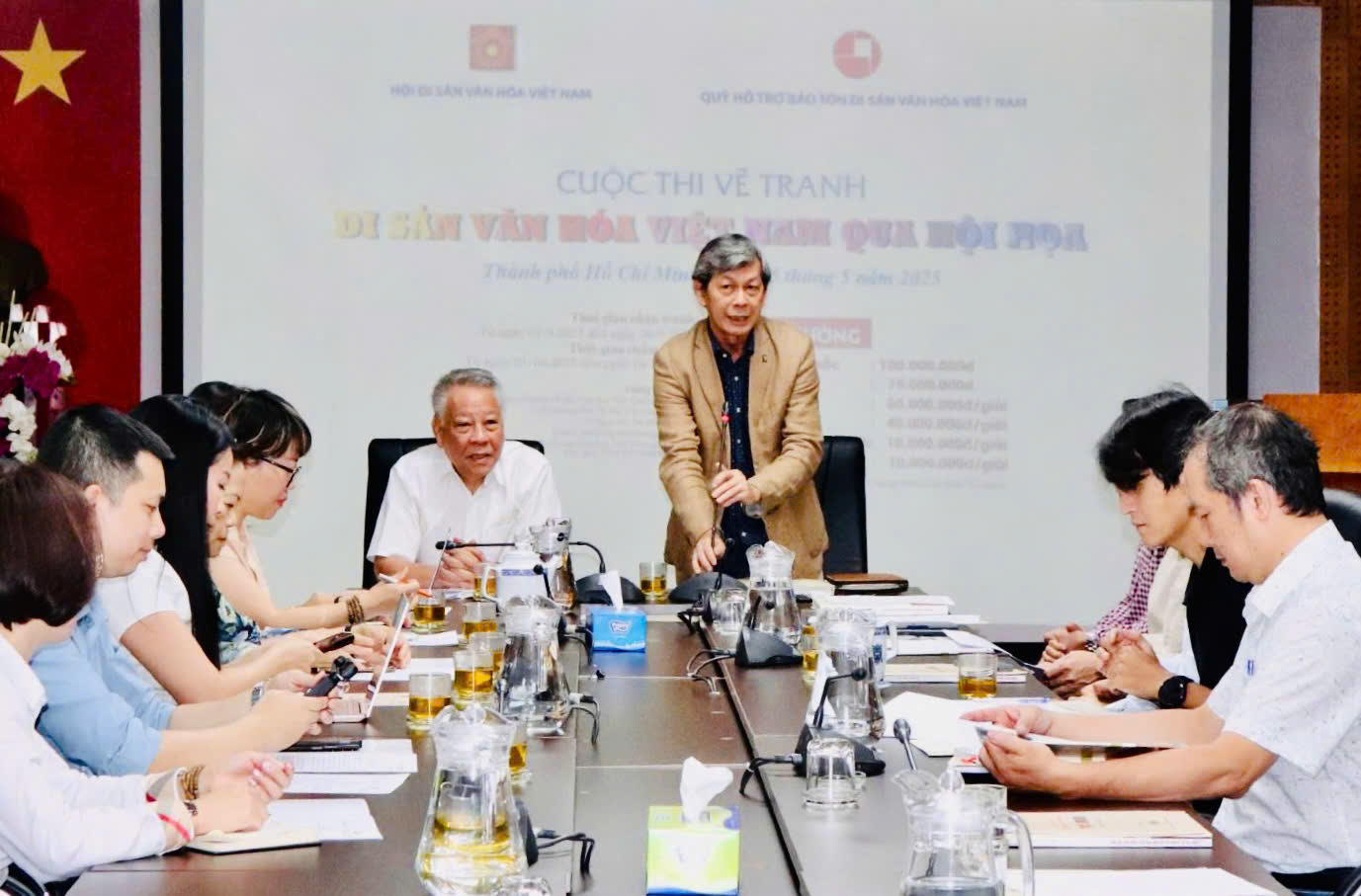 TP Hồ Chí Minh: Phát động cuộc thi vẽ tranh 'Di sản văn hóa Việt Nam qua hội họa' - Ảnh 1.