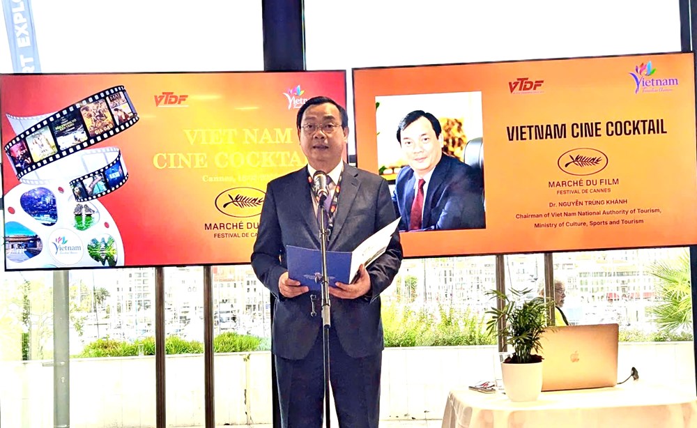 Quảng bá điện ảnh, du lịch Việt Nam tại Liên hoan phim Cannes 2025 - Ảnh 2. Quảng bá điện ảnh, du lịch Việt Nam tại Liên hoan phim Cannes 2025 - Ảnh 2.