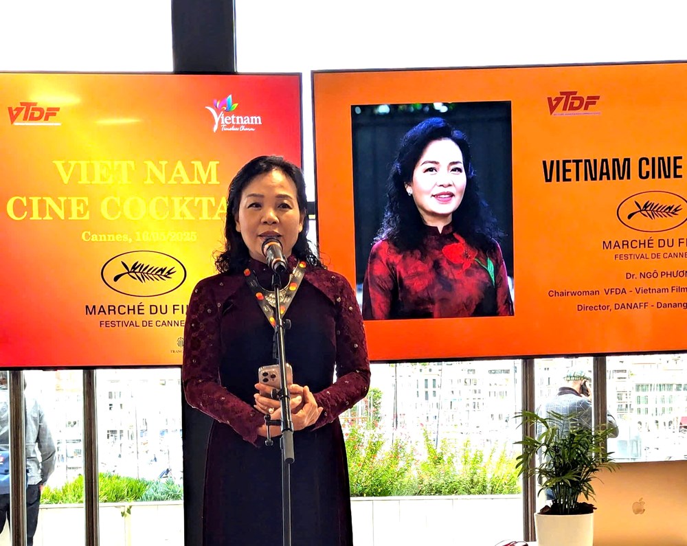 Quảng bá điện ảnh, du lịch Việt Nam tại Liên hoan phim Cannes 2025 - Ảnh 3. Quảng bá điện ảnh, du lịch Việt Nam tại Liên hoan phim Cannes 2025 - Ảnh 3.
