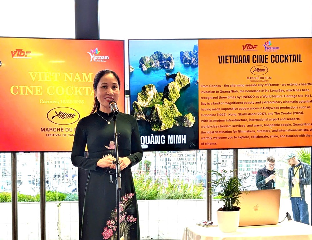 Quảng bá điện ảnh, du lịch Việt Nam tại Liên hoan phim Cannes 2025 - Ảnh 7. Quảng bá điện ảnh, du lịch Việt Nam tại Liên hoan phim Cannes 2025 - Ảnh 7.