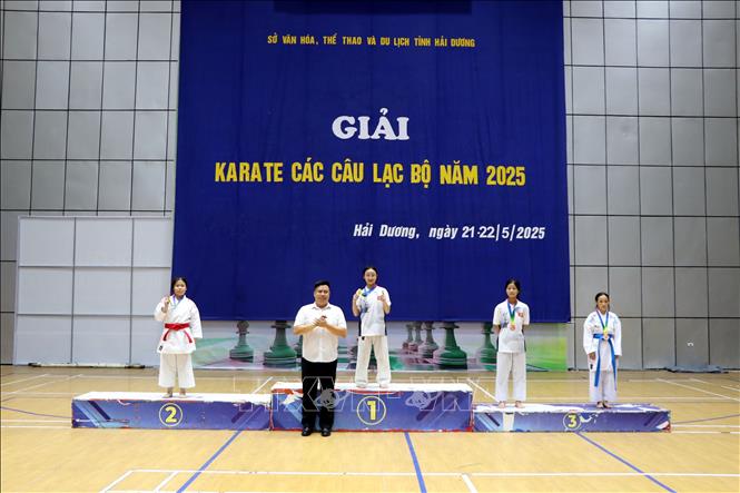 Giải Karate các câu lạc bộ tỉnh Hải Dương - Ảnh 2. Giải Karate các câu lạc bộ tỉnh Hải Dương - Ảnh 2.