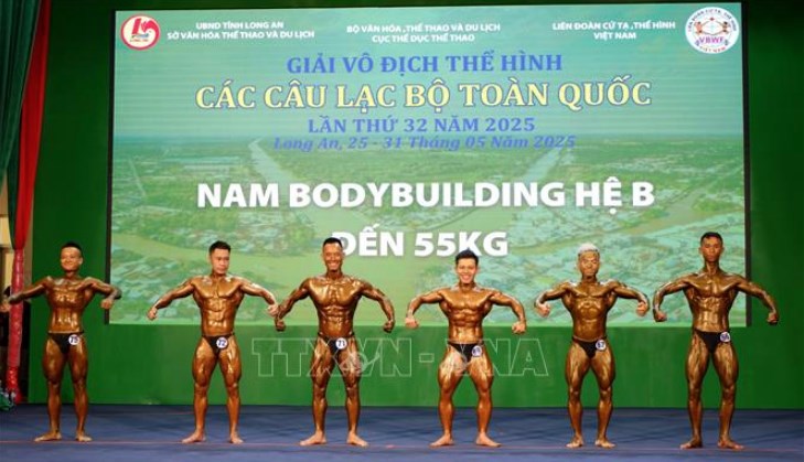Eröffnung der Nationalen Bodybuilding-Meisterschaften 2025 - Foto 1. Khai mạc các giải vô địch thể hình toàn quốc năm 2025 - Ảnh 1.
