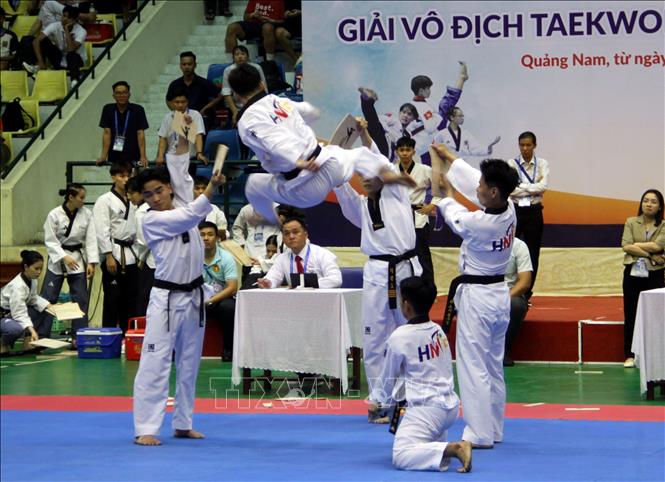 Giải vô địch Taekwondo quốc gia năm 2025: Thành phố Hồ Chí Minh giành giải Nhất toàn đoàn - Ảnh 1. Giải vô địch Taekwondo quốc gia năm 2025: Thành phố Hồ Chí Minh giành giải Nhất toàn đoàn - Ảnh 1.